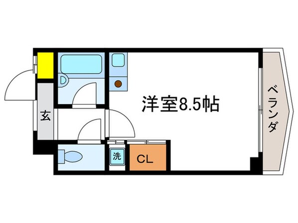 ランブラス桂東の物件間取画像